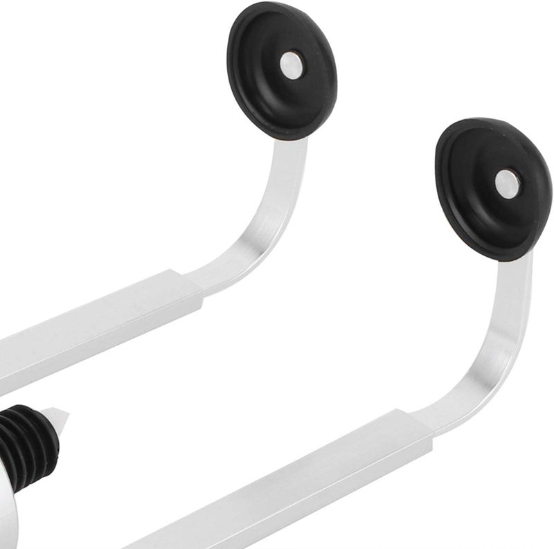 Fdit 2‑Bottle Wine Dispenser, Wall Mounted Liquor Dispenser Bracket Wine Beer Bottle Beverage Stand for Home (Silver) - Image 4